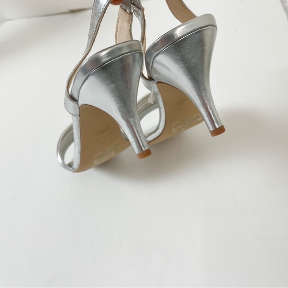 H HALSTON Hong Kong Sling Back Strappy Heel Sandals size 7 1/2 - Picture 8 of 8
